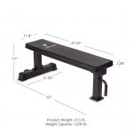 Scratch and Dent - Single Post Competition Flat Bench - FINAL SALE - Image 2