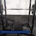 Scratch and Dent - Drop-In Power Rack Bench | Competition Height - FINAL SALE - Image 3