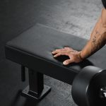 Scratch and Dent, TITAN Series Single Post Flat Bench - Image 3