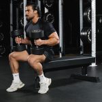 Scratch and Dent, TITAN Series Single Post Flat Bench - Image 4