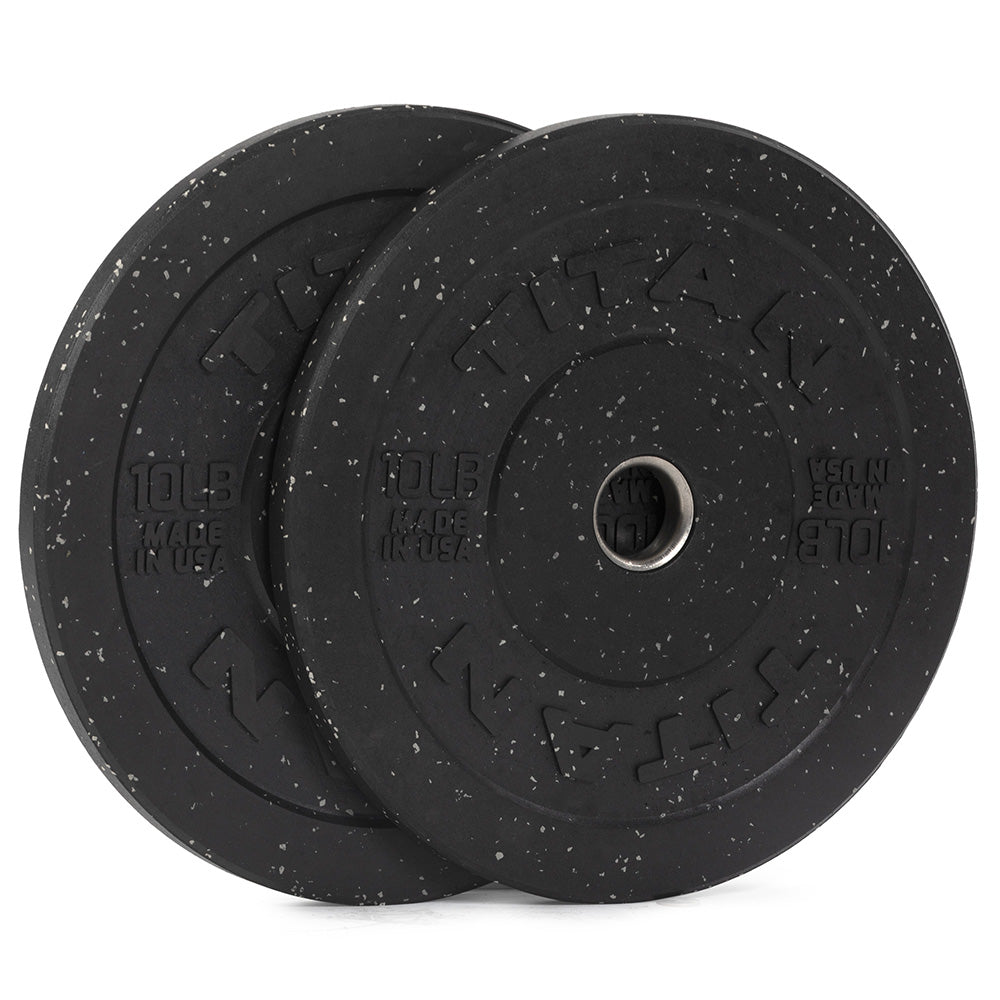 402023_01.jpg 10 LB Pair Crumb Rubber Bumper Plates - Image 1