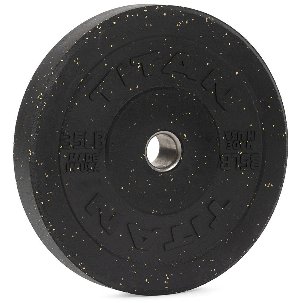 402034_01.jpg 35 LB Single Crumb Rubber Bumper Plate - Image 1