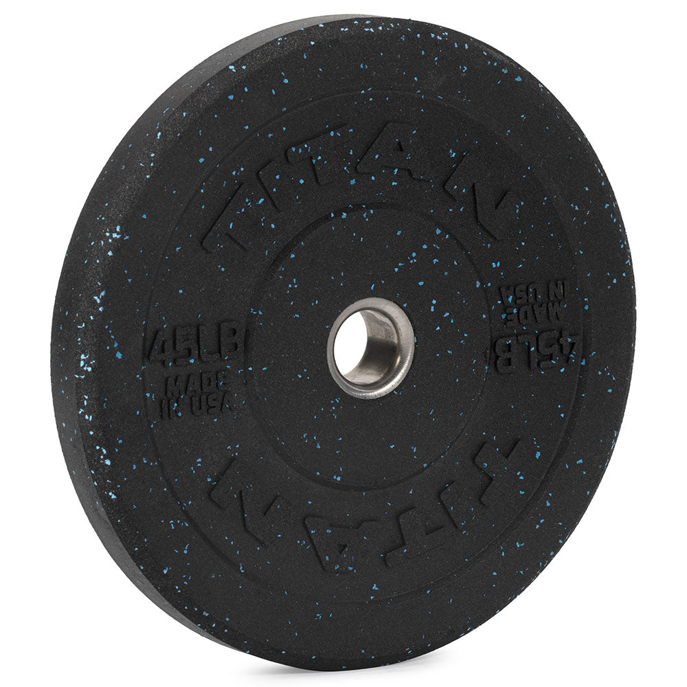 402035_01.jpg 45 LB Single Crumb Rubber Bumper Plate - Image 1