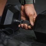80 LB Rubber Hex Dumbbells - Image 5