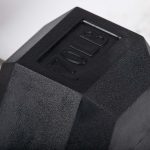 70 LB Straight Stainless Steel Hex Dumbbells - Image 3