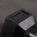 105 LB Straight Stainless Steel Hex Dumbbells - Image 4