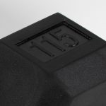 115 LB Straight Stainless Steel Hex Dumbbells - Image 3