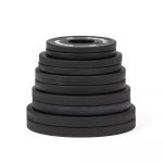 25 KG Set Black Change Plates - Image 3