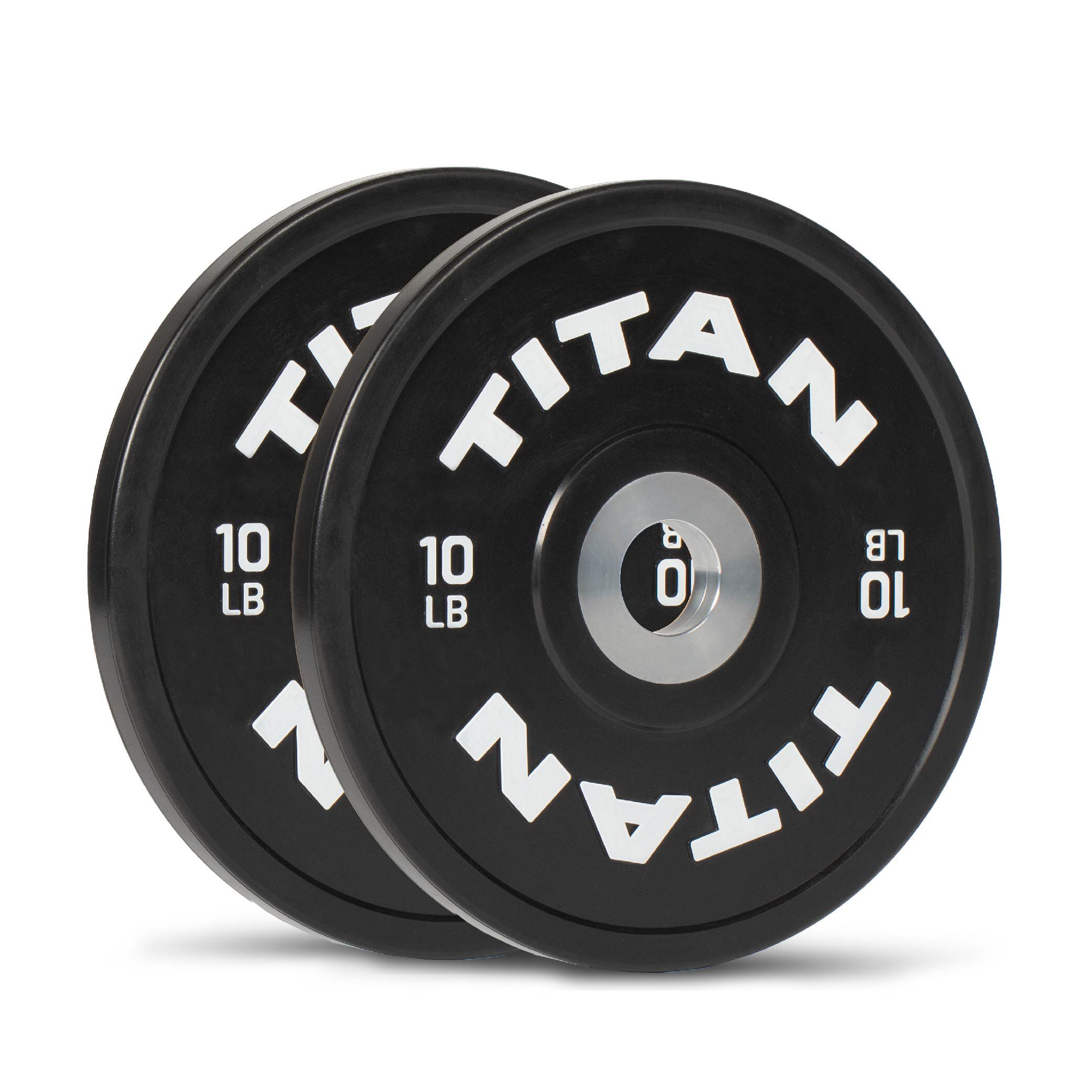 430352_01.jpg Scratch and Dent, 10 LB Pair Elite Competition Plates - Image 1